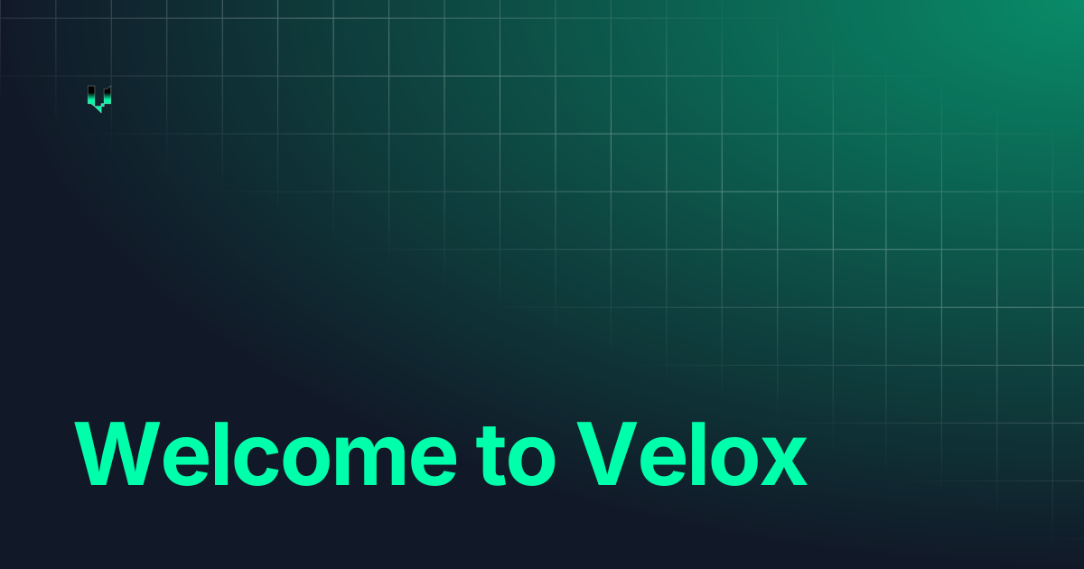Welcome to Velox | Velox